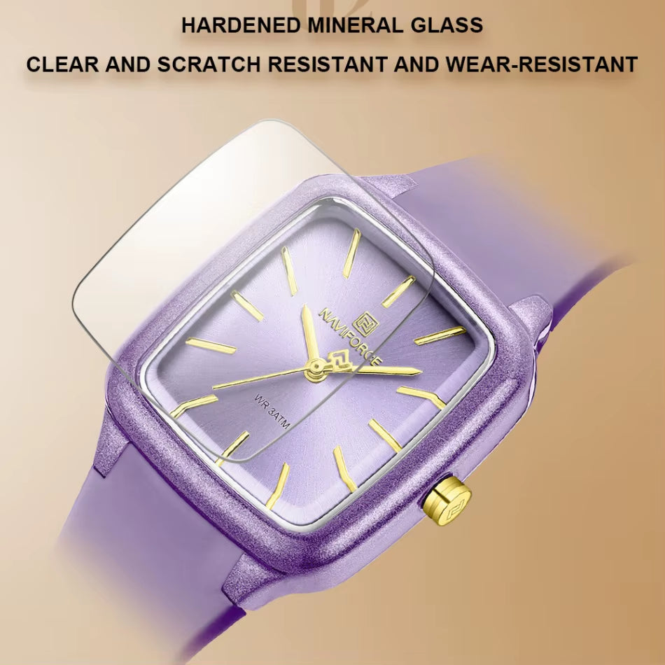 Girls Youth Fashion Watch Lightweight Silicone Minimalist Dot Line Waterproof Watches Casual Women Quartz Wristwatch