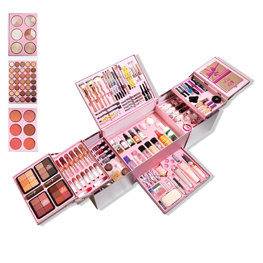 الصندوق المتقدم – 140 قطعة متكاملة لتجربة مكياج وعناية لا مثيل لها | Make up Box