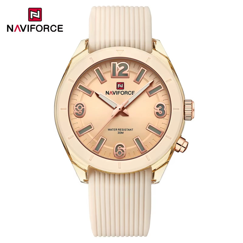 Women'S Watches Fashion Elegant Ladies Waterproof Silicone Bracelet Luminous Quartz Wristwatches Girlfriend Gift 2024