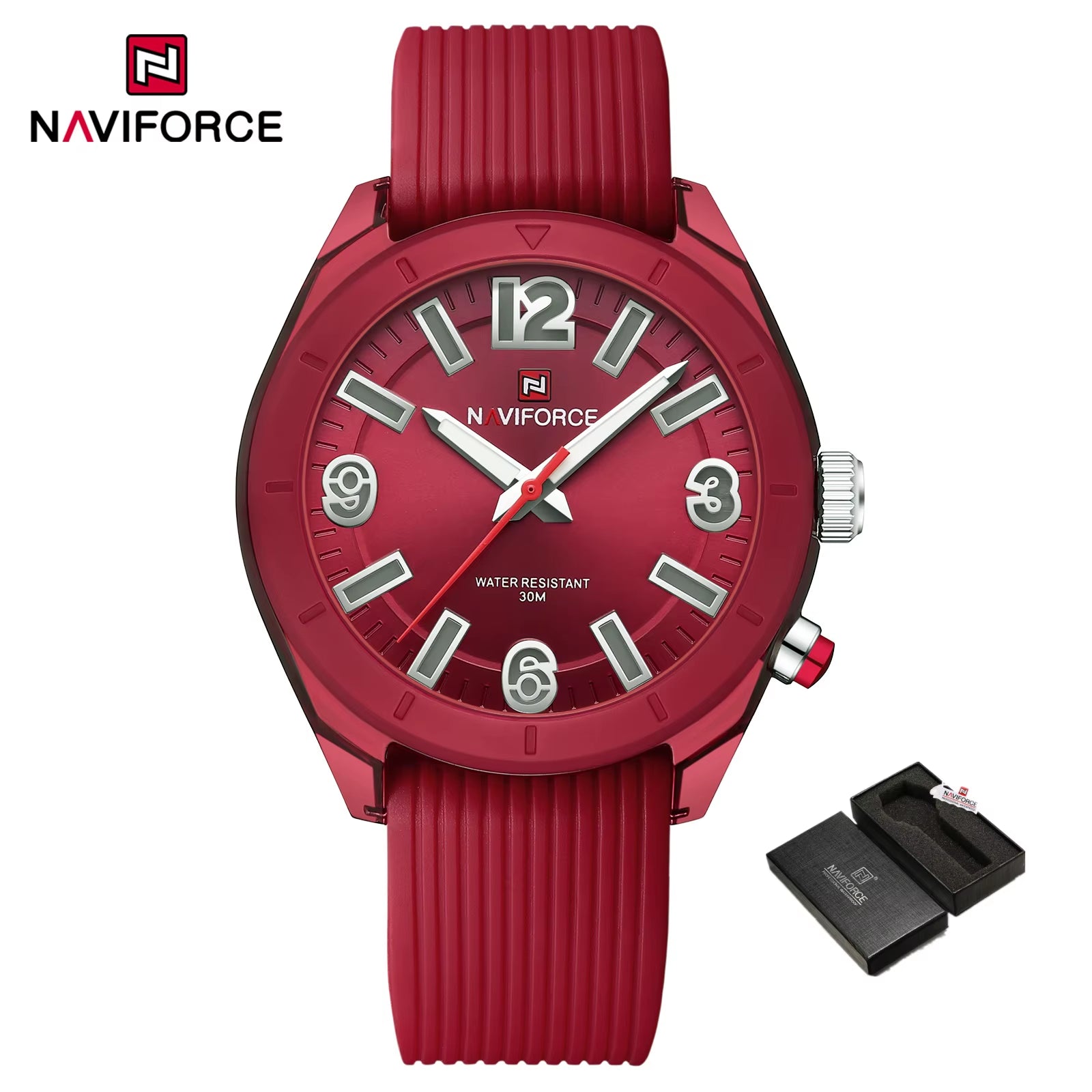 Women'S Watches Fashion Elegant Ladies Waterproof Silicone Bracelet Luminous Quartz Wristwatches Girlfriend Gift 2024