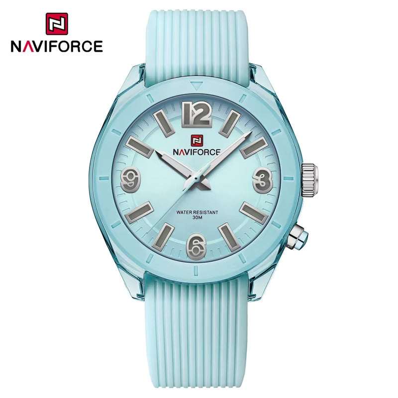 Women'S Watches Fashion Elegant Ladies Waterproof Silicone Bracelet Luminous Quartz Wristwatches Girlfriend Gift 2024