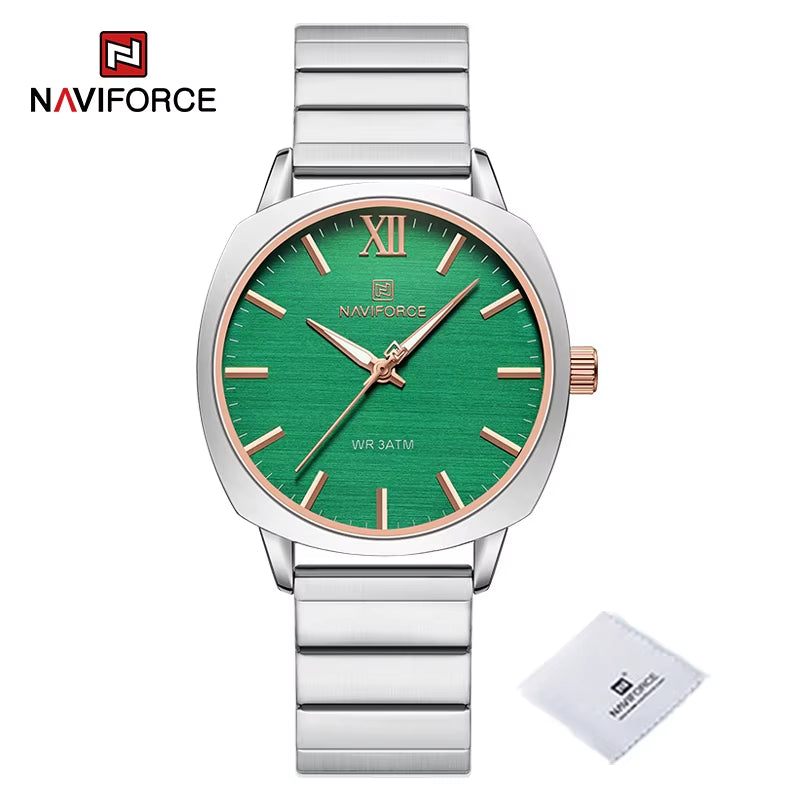 Classic Business Quartz Women Watches High Quality Stainless Steel Strap Ladies Wristwatch 30M Waterproof Female Clock