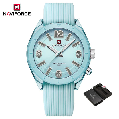 Women'S Watches Fashion Elegant Ladies Waterproof Silicone Bracelet Luminous Quartz Wristwatches Girlfriend Gift 2024