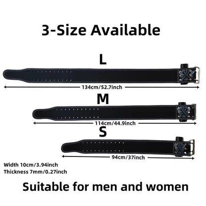 Viking Weight Lifting Belt 10Cm Wide Powerlifting Belt, Gym Heavy Duty Fitness Belt for Men Women Weightlifting, Deadlift, Squat