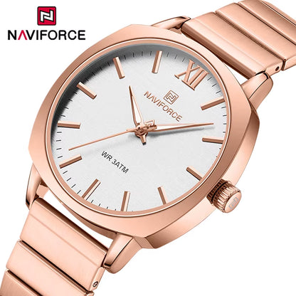 Classic Business Quartz Women Watches High Quality Stainless Steel Strap Ladies Wristwatch 30M Waterproof Female Clock