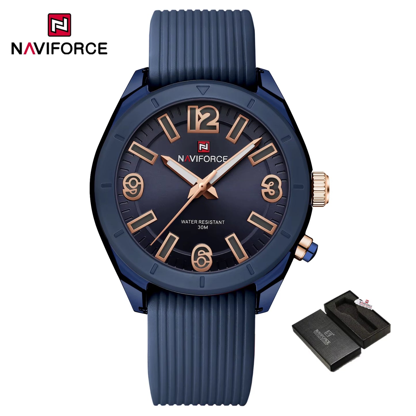 Women'S Watches Fashion Elegant Ladies Waterproof Silicone Bracelet Luminous Quartz Wristwatches Girlfriend Gift 2024