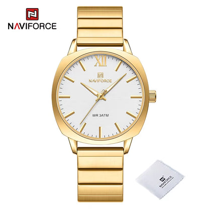 Classic Business Quartz Women Watches High Quality Stainless Steel Strap Ladies Wristwatch 30M Waterproof Female Clock