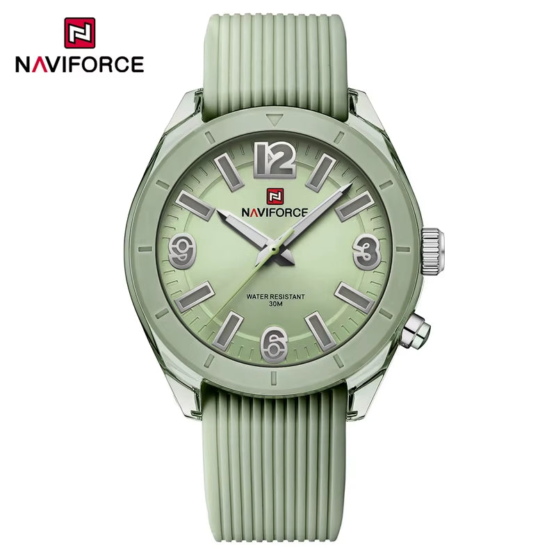 Women'S Watches Fashion Elegant Ladies Waterproof Silicone Bracelet Luminous Quartz Wristwatches Girlfriend Gift 2024