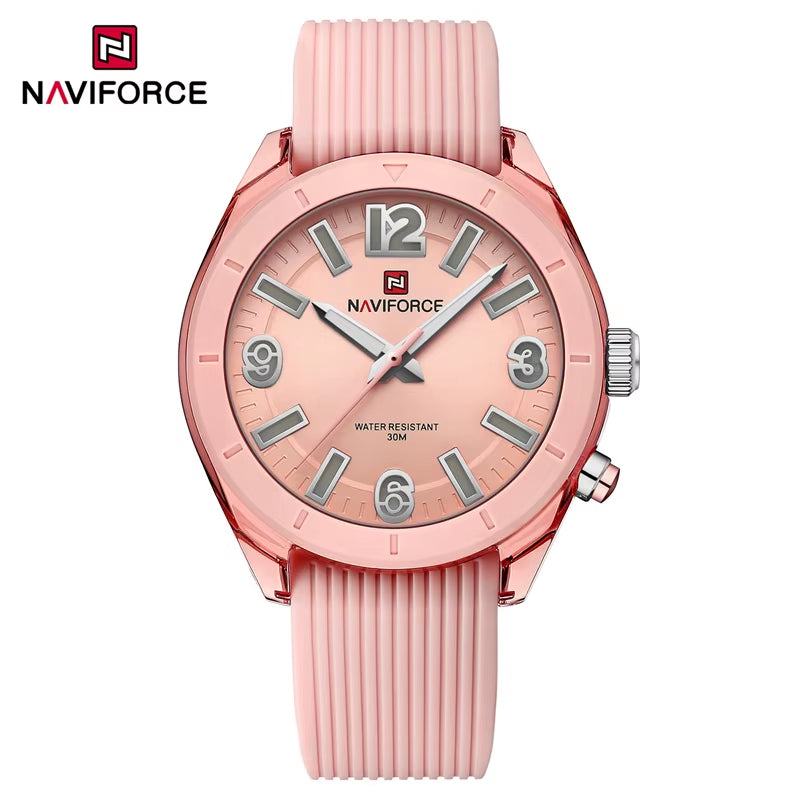 Women'S Watches Fashion Elegant Ladies Waterproof Silicone Bracelet Luminous Quartz Wristwatches Girlfriend Gift 2024