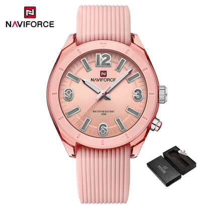 Women'S Watches Fashion Elegant Ladies Waterproof Silicone Bracelet Luminous Quartz Wristwatches Girlfriend Gift 2024