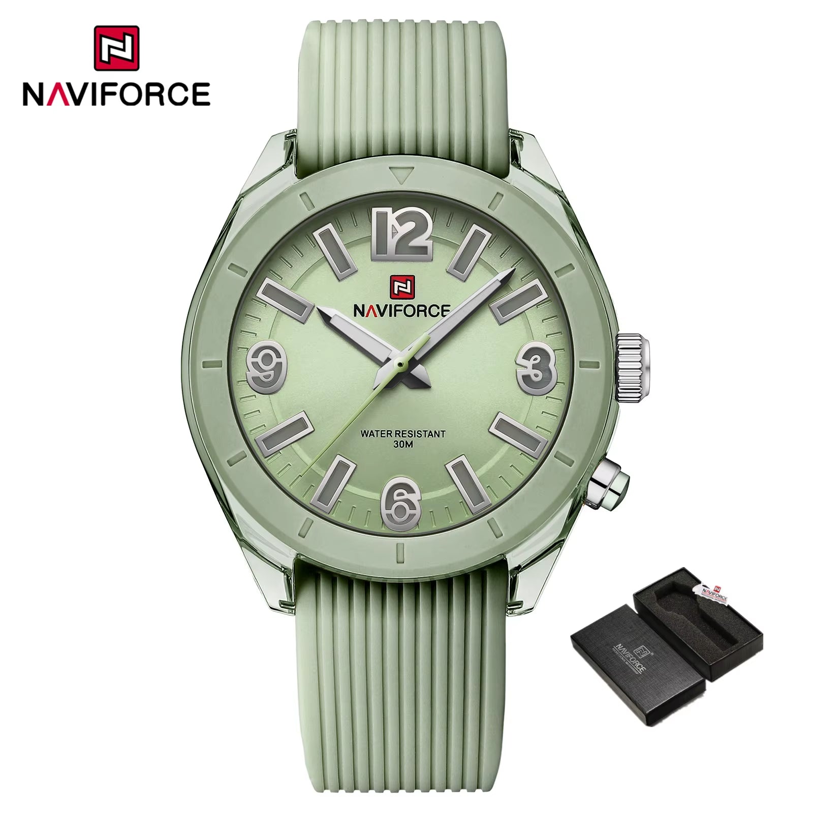 Women'S Watches Fashion Elegant Ladies Waterproof Silicone Bracelet Luminous Quartz Wristwatches Girlfriend Gift 2024