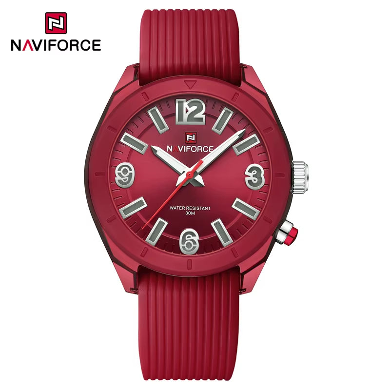 Women'S Watches Fashion Elegant Ladies Waterproof Silicone Bracelet Luminous Quartz Wristwatches Girlfriend Gift 2024