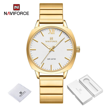 Classic Business Quartz Women Watches High Quality Stainless Steel Strap Ladies Wristwatch 30M Waterproof Female Clock