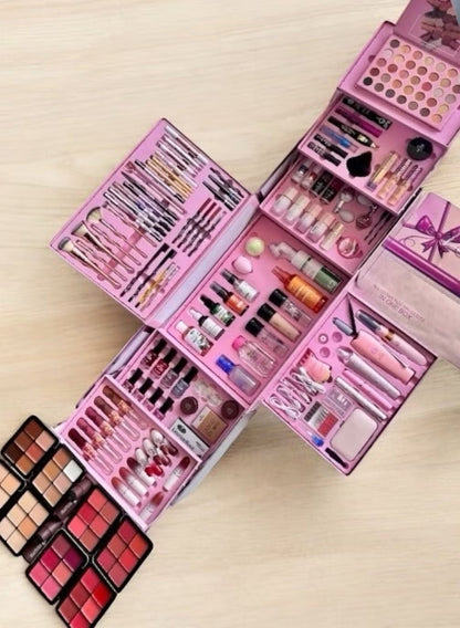 الصندوق المتقدم – 140 قطعة متكاملة لتجربة مكياج وعناية لا مثيل لها | Make up Box