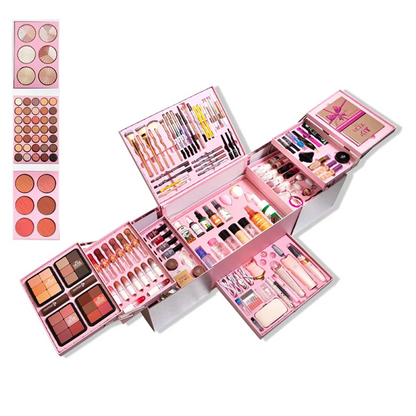 الصندوق المتقدم – 140 قطعة متكاملة لتجربة مكياج وعناية لا مثيل لها | Make up Box